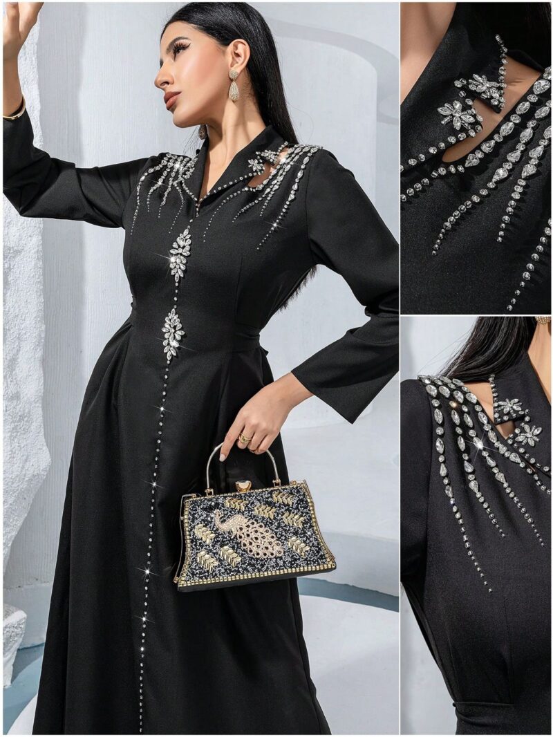 AWW2502 AWW2502 Abaya - Royal Black